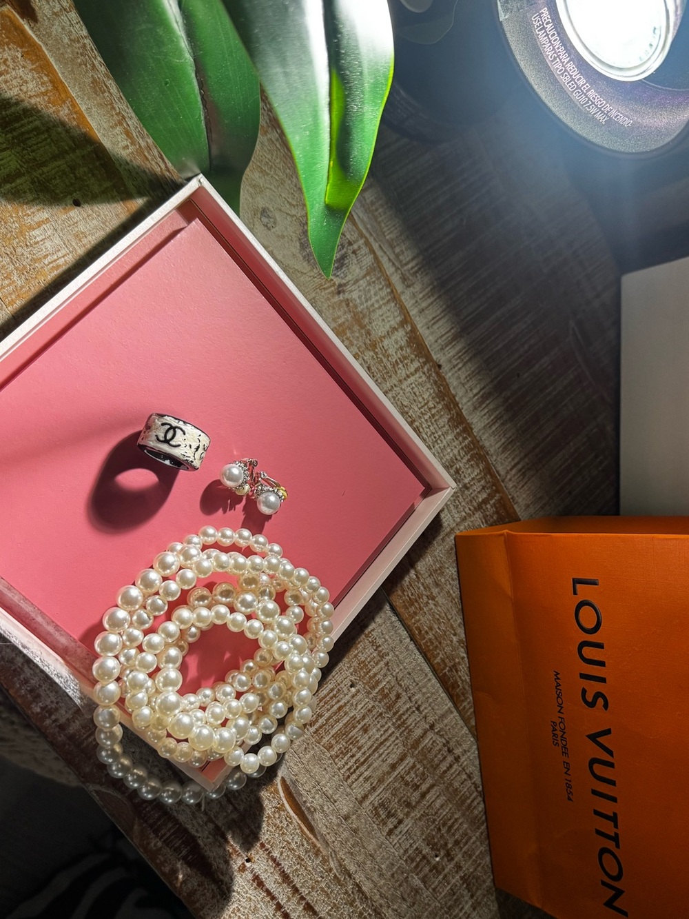CHANEL logo Ring